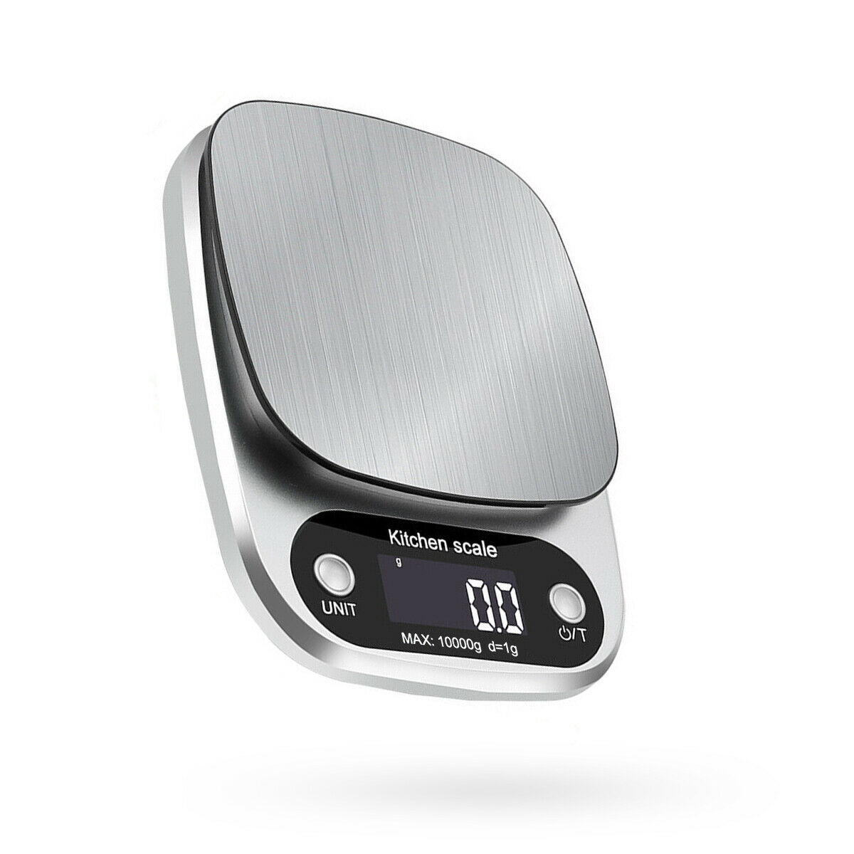Etekcity Food Kitchen Scale, Digital Grams and Ounces for Weight Loss, Baking, Cooking, Keto and Meal Prep, LCD Display, Medium, 304 Stainless Steel