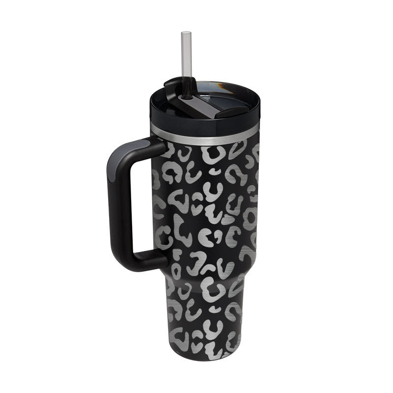 STANLEY Quencher H2.0 Tumbler with Handle and Straw 30 oz | Flowstate 3-Position Lid | Cup Holder Compatible for Travel | Insulated Stainless Steel Cup | BPA-Free | Nectarine