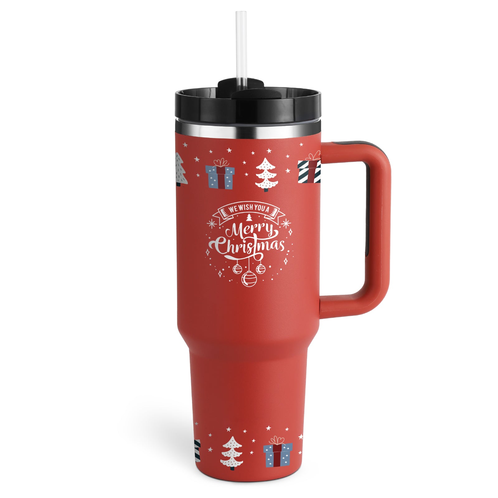 STANLEY Quencher H2.0 Tumbler with Handle and Straw 30 oz | Flowstate 3-Position Lid | Cup Holder Compatible for Travel | Insulated Stainless Steel Cup | BPA-Free | Nectarine