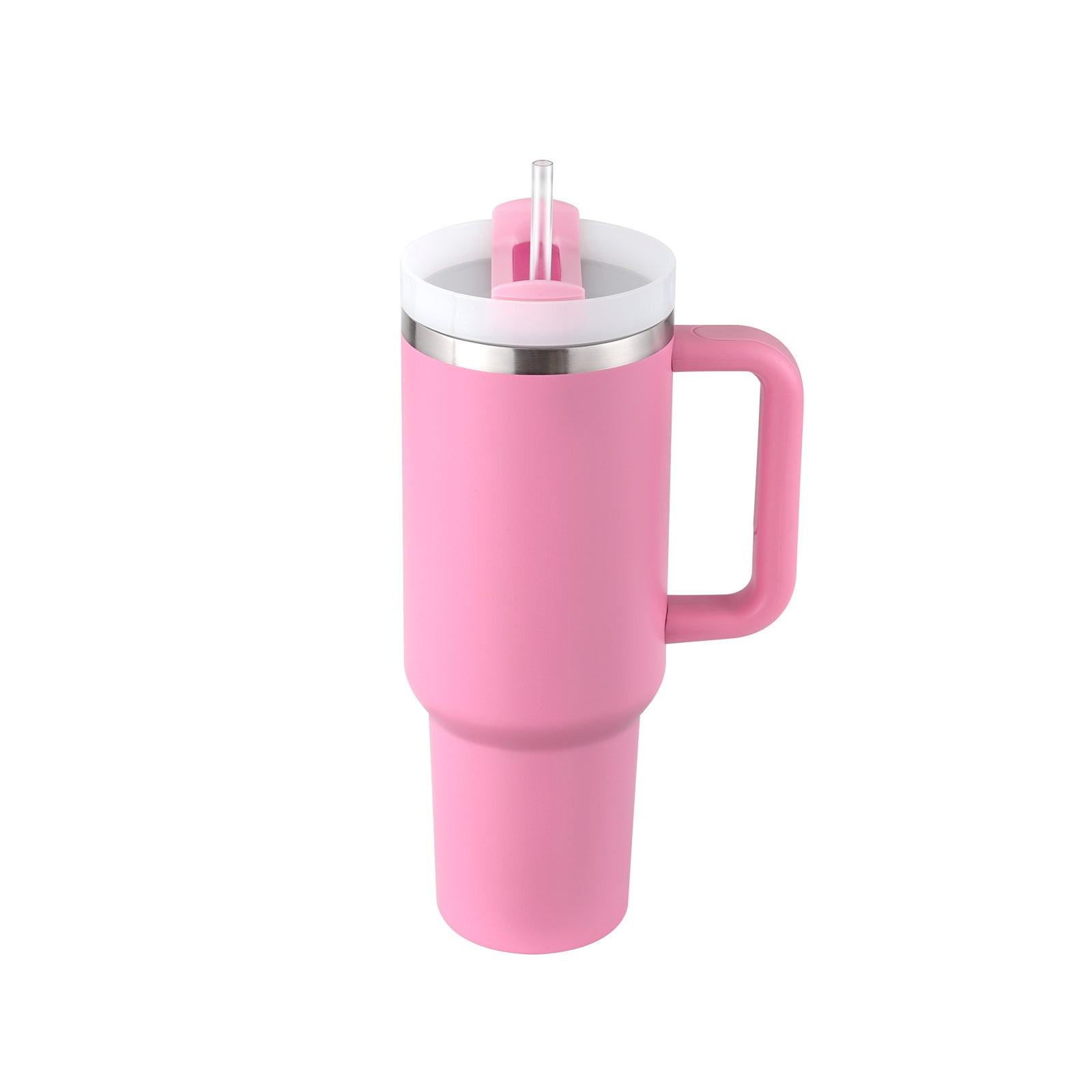 STANLEY Quencher H2.0 Tumbler with Handle and Straw 30 oz | Flowstate 3-Position Lid | Cup Holder Compatible for Travel | Insulated Stainless Steel Cup | BPA-Free | Nectarine