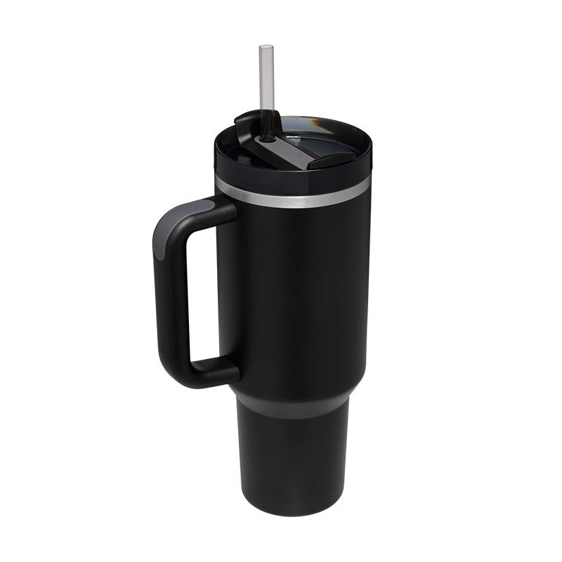 STANLEY Quencher H2.0 Tumbler with Handle and Straw 30 oz | Flowstate 3-Position Lid | Cup Holder Compatible for Travel | Insulated Stainless Steel Cup | BPA-Free | Nectarine